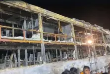 Jaisalmer bus tragedy: 20 burnt alive as bus catches fire on highway