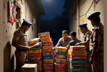Sarkhej police seize ₹3 lakh worth of firecrackers stored illegally in residential building