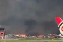 Fire breaks out at Dhaka airport all flights suspended