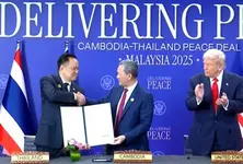 Cambodia, Thailand sign historic peace deal in Malaysia in Trump's presence