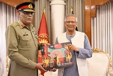 Bangladesh chief advisor Yunus gifts map to Pakistan General showing India’s Northeast in Bangladesh stirs row