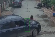 Three-year-old girl run over by unlicensed 15-year-old driver in Ahmedabad society