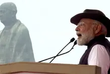 Rashtriya Ekta Diwas 2025 PM Modi participates addresses crowd at Gujarat's Statue of Unity
