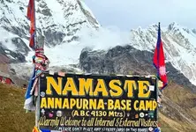 162 tourists rescued from Annapurna Base Camp as heavy snowfall halts trekking in Western Nepal