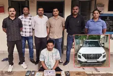 Gandhinagar SOG nabs serial car thief, recovers stolen valuables worth ₹18 lakh in days