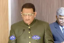 Mohammed Azharuddin takes oath as Telangana Cabinet minister