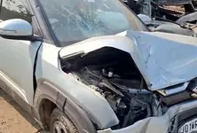 Speeding car injures 5 in late-night rampage on Rajpat Rangoli Road, driver flees spot