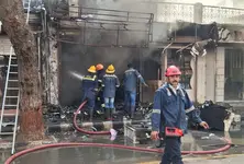 Fire breaks out at shop near Prabhat Chowk in Ghatlodia, 4 fire tenders rush to spot