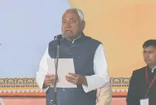 NDA show of strength: Nitish Kumar takes oath as Bihar CM for 10th time, PM Modi attends ceremony