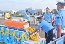 Mortal remains of IAF pilot cremated with full honours in Himachal
