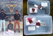 Two country-made pistols, 4 cartridges recovered from Ahmedabad man, police probe UP link