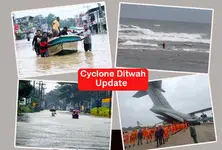 Cyclone Ditwah: Red alert in three Andhra Pradesh districts
