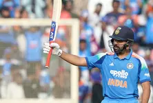 Rohit Sharma breaks Shahid Afridi’s record for most sixes in ODI history