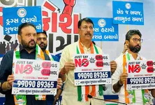 Congress launches ‘Nasha Mukt Gujarat’ campaign, vows aggressive action against liquor–drug rackets