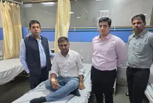 Accused shot in the leg while attempting to flee during crime reconstruction in Ahmedabad
