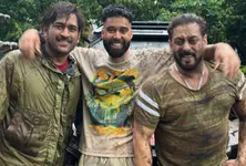 Salman Khan, MS Dhoni take on a muddy adventure with AP Dhillon