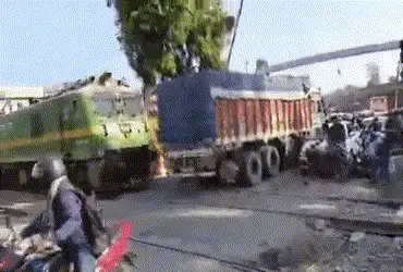 Express train collides with truck at Jharkhand railway crossing, traffic resumes after 3 hrs