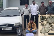 Ahmedabad Rural LCB cracks Modasar temple theft; arrests accused, recovers silver offerings worth ₹4 lakh