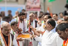 Congress bags 60 municipalities, three corporations in Telangana