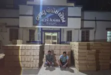 SMC seizes liquor worth ₹75.86 lakh in prohibition raid in Mahesana, two held