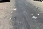 Newly built road melts due to heat in Ahmedabad, questions raised