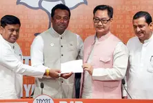 Bengal polls: Tennis legend Leander Paes joins BJP ahead of elections