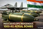 India pushes indigenous development of 1000-kg aerial bombs to boost air power