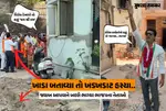 BJP candidates flee chanting ‘Jai Shri Ram’ when shown incomplete work in Ahmedabad