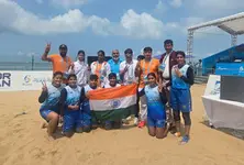 Women's Kabaddi team bags gold at Asian Beach Games in China, men's team in final