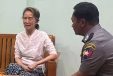 Myanmar leader Aung San Suu Kyi moved from prison to home detention