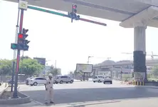 Gandhinagar installs AI-based traffic signal on iconic road to ease congestion
