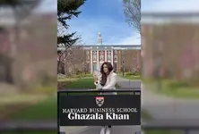 Indian designer Ghazala Khan honoured by Harvard University South Asian Association