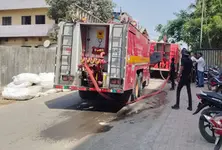 Man climbs tree in Jamalpur, rescued by fire brigade after 45-minute operation