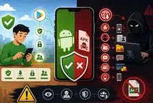 APK file scam: One wrong click can empty your bank account