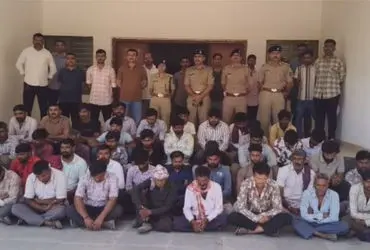 42 detained in massive crackdown on illegal mining network in Surendranagar