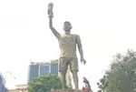 Kolkata removes giant Messi statue over safety concerns months after unveiling it