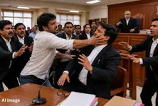 Husband allegedly slaps wife’s lawyer during domestic violence case hearing in Ahmedabad