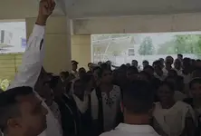Lawyers' protest in Gandhinagar court over long-pending demands