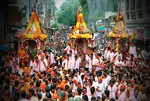 AMC decorates Rath Yatara’s 1.2 km route at cost of ₹19.59 crore