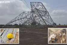 Three workers killed after power transmission pole collapses in Vadodara district