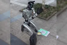 China's 'begging robot' raises questions about the future of AI