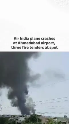 London-bound Air India flight crashes with 290 onboard at Ahmedabad airport