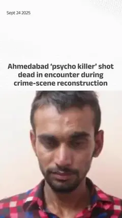 Ahmedabad ‘psycho killer’ shot dead in encounter during crime-scene reconstruction