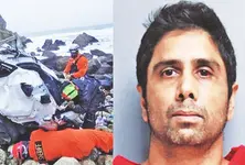 Gujarat-origin doctor who drove off cliff with family in US was ‘psychotic’