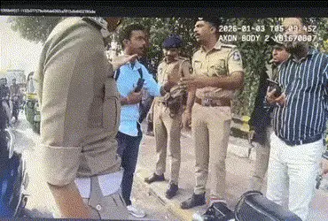 Police lies exposed in Vadodara? Youth thrashed for riding bike without number plate caught on CCTV