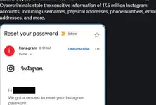 Cybercriminals steal data of 17.5 million Instagram accounts: Cybersecurity firm