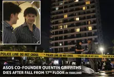 ASOS co-founder Quentin Griffiths dies after falling from 17th floor in Thailand