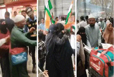 210 Gujaratis return from Saudi Arabia amid West Asia tensions, emotional scenes at Ahmedabad airport