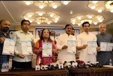 Congress unveils manifesto for Ahmedabad civic polls, promises tax cuts, urban reforms