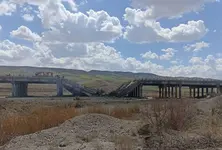 Fresh strikes hit Iran’s Kashan railway bridge as conflict escalates after Kharg Island attack